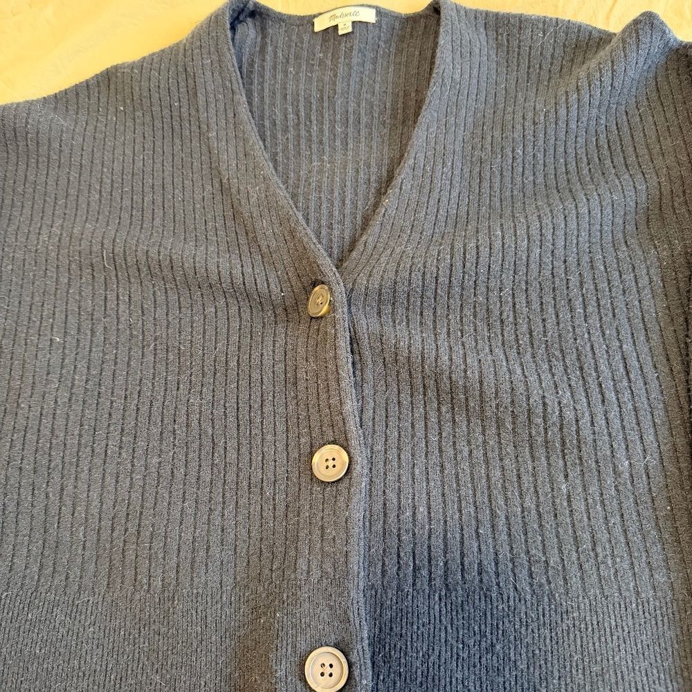 EUC Madewell Cameron Ribbed Cardigan - Picture 6 of 8